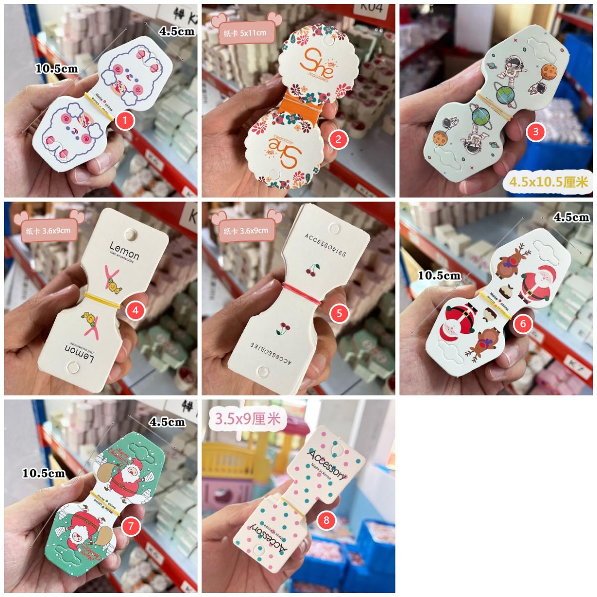 Original ピアス台紙 ORIGINAL WORKS アクセサリー包装資材 ピアス・イヤリング専用