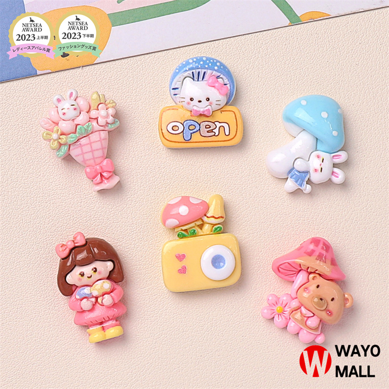 新作 デコパーツ DIY素材 貼り付けパーツ デコ素材 バッグ手芸材料  