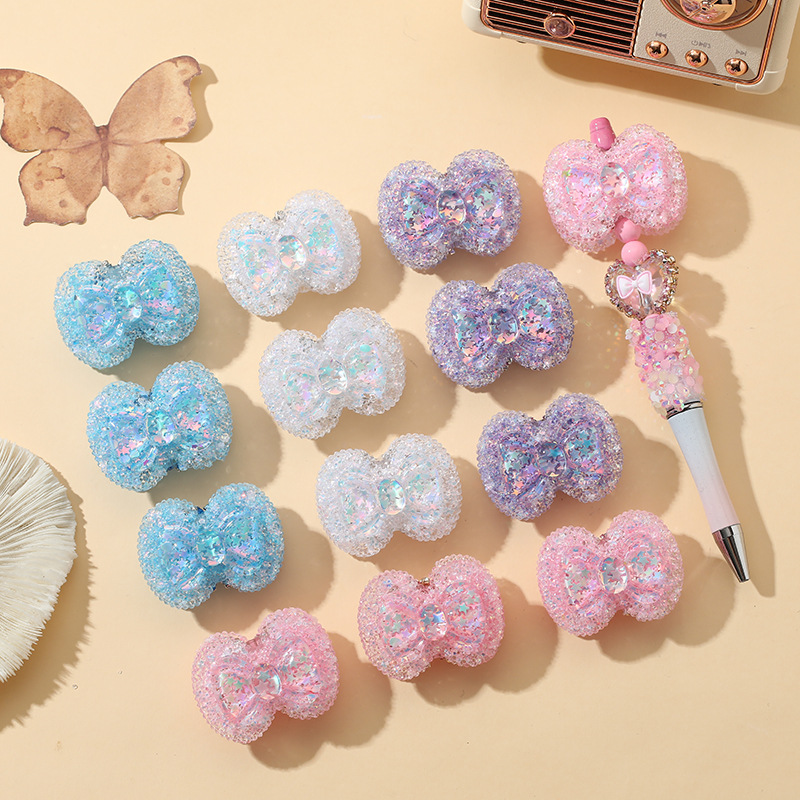 樹脂 ビーズパーツ デコパーツDIY カスタムボールペン対応 デコ素材 手芸材料 チェーンパーツ