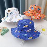子供用帽子・バケットハット・アウトドア・日除け帽・ファッション・5色