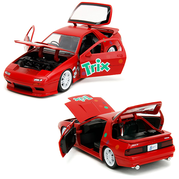 1:24 GENERAL MILLS 1985 MAZDA RX-7 w/ TRIX RABBIT【トリックス
