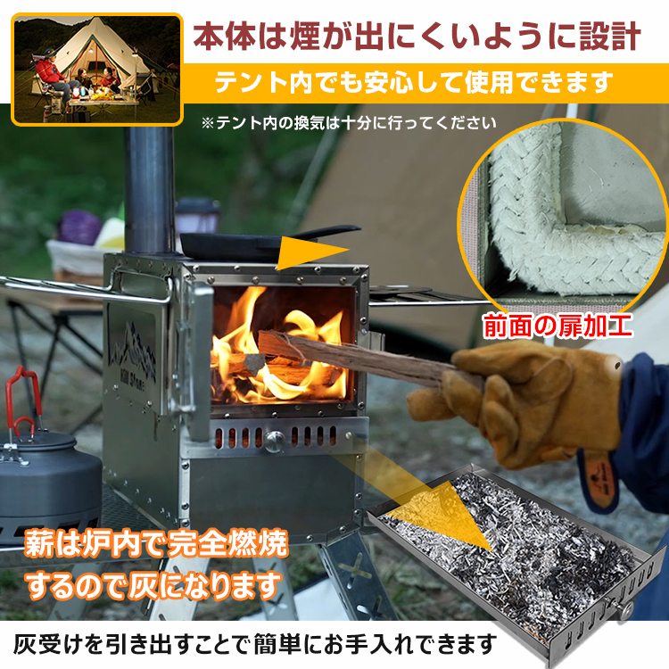 楽天市場】＼7/13~ポイント5倍／【1年保証】ストーブ 薪