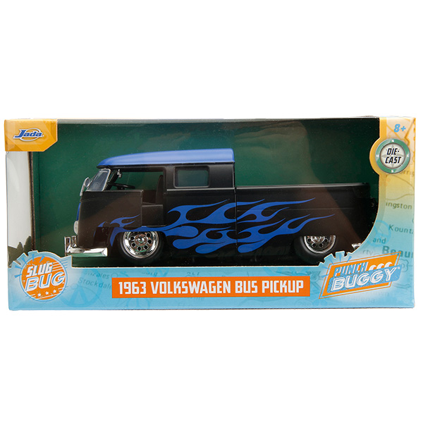 JADA TOYS 1:24 PUNCH BUGGY 1963 Volkswagen Bus Pickup ミニカー