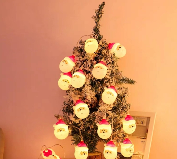 クリスマス  イルミネーション  発光  LEDライト  照明     贈り物飾り  光るおもちゃ   暖色