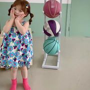 ins夏人気   韓国風子供服  キッズ  ワンピース  ファッション  2色