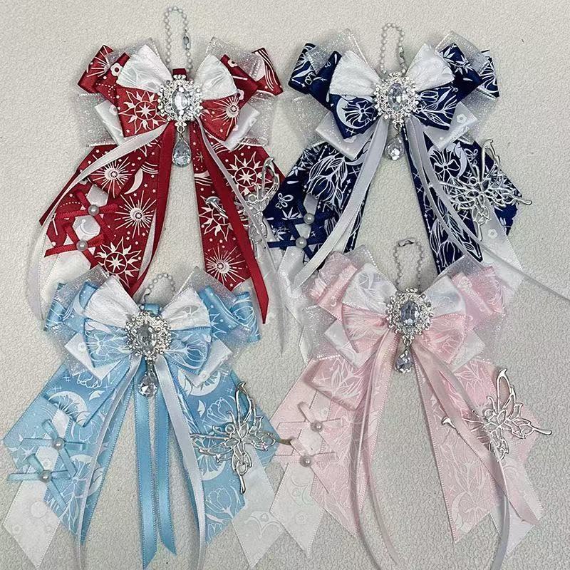 痛バッグ 装飾 パッケージ 推し活 素材 自作グッズ   制服リボン  応援  コスプレ  バッグ ストラップ