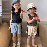 韓国風子供服  ベビー服 ショートパンツ 女の子 キッズ  子供ズボン  スポーツ カジュアル  3色
