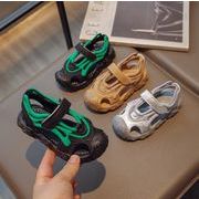 2023超人気新作  韓国風子供靴  キッズ靴  サンダル  シューズ  カジュアル   ベビー靴 3色