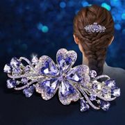 ストーン付き  韓国風 レディース おしゃれ キッズ  可愛い 髪飾りヘアアクセサリー雑貨 ヘアピン