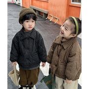 ins冬新品  韓国風子供服  キッズ服   綿入れの服   コート  アウター   ジャケット  男女兼用    2色