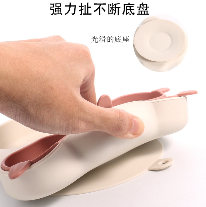 猫 肉球 子供食器 皿 プレート ひっくり返らない ベビー食器 baby 落下