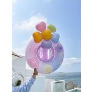 2024夏   ハワイ   子供浮き輪   ビーチ用   中大童   水遊び用品   外遊び   水泳用品   海水浴    5色