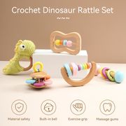 INS 2023 新作 おもちゃ 知育玩具 子供用 手握る玩具 baby  赤ちゃん  ベビー用  木製 2色　
