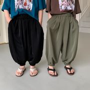 2023夏人気   韓国風子供服   キッズ  ベビー服  男女兼用   ズボン  ズボン  2色