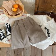 2024夏新作  韓国風子供服   キッズ服    短パンツ   スーツの半ズボン  ショートパンツ