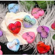 ハート型  ビーズ  デコパーツ    手芸diy用デコレーション   DIY   手芸材料  ボールペンパーツ