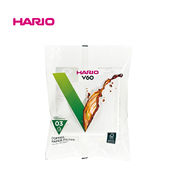2023年リニュアル『HARIO』V60用ペーパーフィルター03W　100枚入り VCF-03-100W-23+ (ハリオ)
