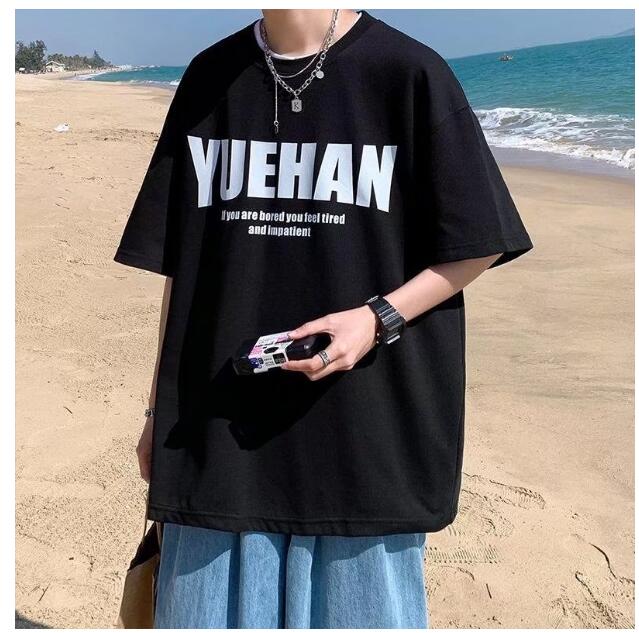 韓国風メンズTシャツ 夏  ファッションメンズ 彼氏おしゃれメンズ服　夏Ｔシャツ 涼しい　