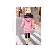 韓国子供服 女の子 中綿コートファーコート 女児 チェイクダウンコート キッズ ジャケット