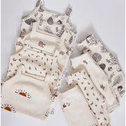 韓国子供服   キッズ服   タンクトップ+ズボン   2点セット   赤ちゃん   80-120cm