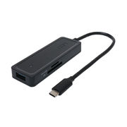 ミヨシ USB3.2 Gen2ハブ Type-C ブラック USH-10G2C/BK