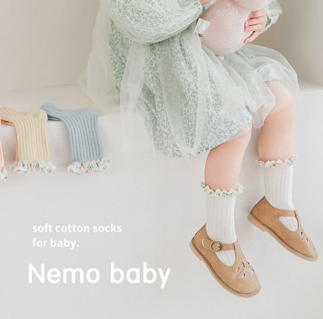 韓国風   子供服  赤ちゃん  子供用靴下　ベビー靴下   ソックス  靴下　プリンセス   5色