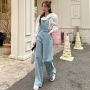 2023夏INS新作★可愛い  ロングパンツ オーバーオール 韓国系 カジュアル系 デニム