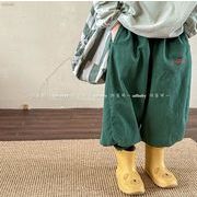 秋新作  韓国風   子供服  キッズ   ベビー服  男女兼用   ロングズボン  パンツ  2色