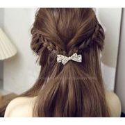 2024 INS  韓国風 ヘアピン    ヘアアクセサリー レディース    髪飾り 真珠 2色