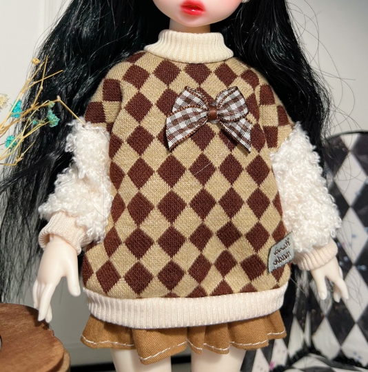 まむ　ミニチュアドール用　甲冑（約8cmドールサイズ） DOLL KNIT BOOK 1/12ドールサイズのミニチュアニットの教科書