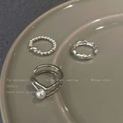 ハート型    韓国風  アクセサリー リング  開口指輪   レディース   簡単  ファッション小物