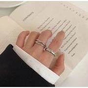 2点セット 韓国風  アクセサリー  リング   指輪   雑貨  レディース  開口指輪   ファッション小物