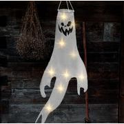 ハロウィン   風筒旗  パーティー     幽霊  撮影用具   デコレーション  5色 【LEDランプはありません】