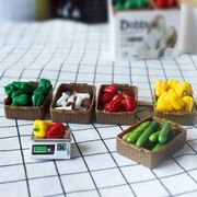 野菜  ミニチュア  デコパーツ    ins 模型 雑貨 撮影道具 モデル インテリア置物 デコレーション