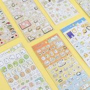 DIY手芸  ステッカー ラベルシール 手帳 贈り物文房具梱包包装貼紙シーリングステッカー手帳  8色