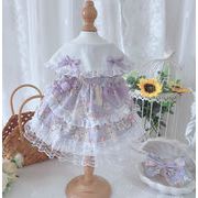 うさぎ ドレス 手作り犬服 猫服   ネコ雑貨  ペット服 ペット用品  ワンピース 犬用品 ドッグウェア