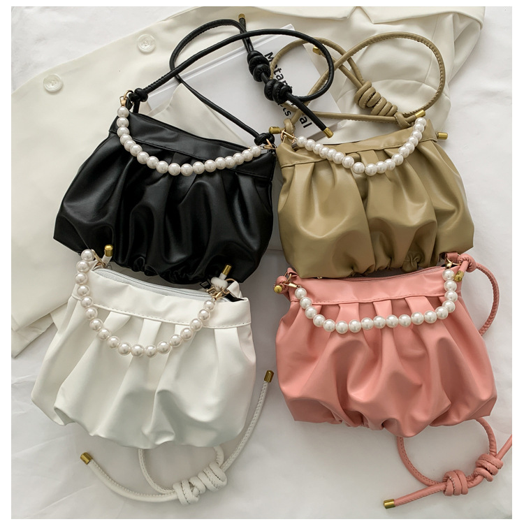 全4色 新作 大人気のバッグ 韓国のファッション パール ハンドバッグ  ショルダー  かわいい 女性用バッグ