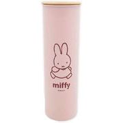 miffy スリムティッシュボトル ピンク Φ7.6×H23.8cm DBM-1411
