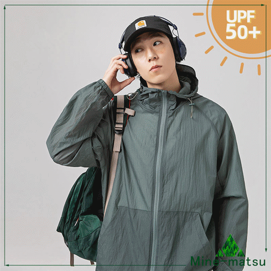 日焼け止め服 UPF50+  日よけパーカー UVカット 男女兼用 全3色