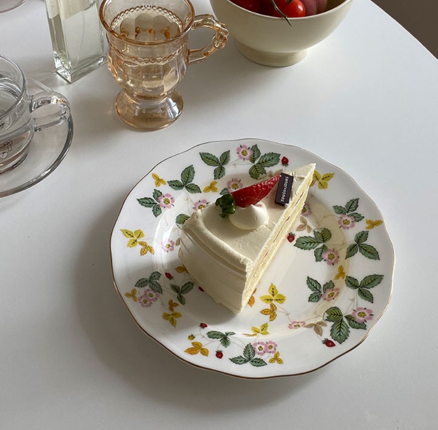 写真道具    トレイ    ins    置物    飾り盤    セラミック皿   レトロプレート   ケーキ皿