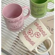 韓国風   ins   置物  飾り   コーヒーカップ   犬   陶器   マグカップ   誕生日プレゼント   撮影道具