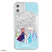 ★iPhone 11/XR /アナと雪の女王/ラメ グリッターケース/アナと雪の女王/スノードーム