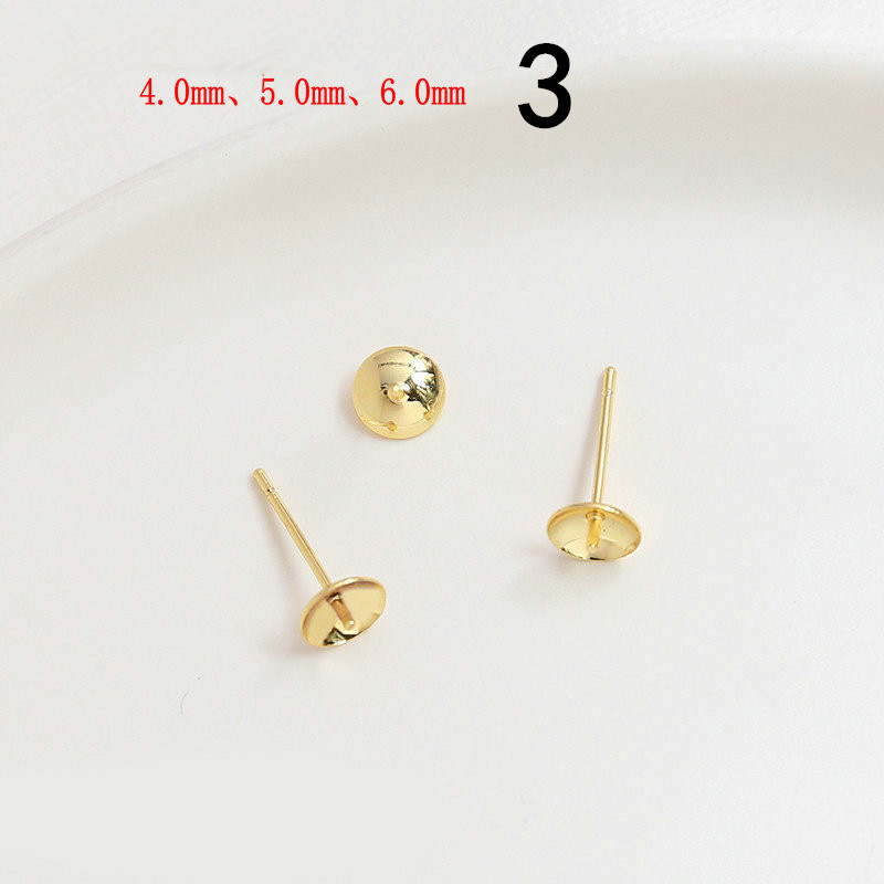 ピアス パーツ イヤリング ハンドメイド 材料 シルバー K18ゴールド