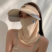 夏マスク ネックウォーマー フェイスマスク 洗える 透湿 紫外線対策 帽子