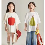 シャツ   キッズ服    韓国風子供服    トップス    上着     半袖   Tシャツ
