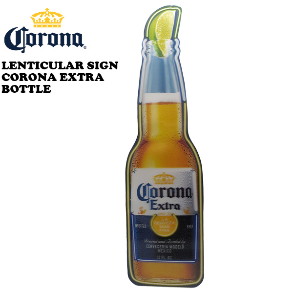 レンチキュラー サイン CORONA EXTRA BOTTLE 【コロナビール】 | 卸売
