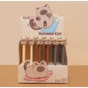文房具  水性ボールペン  筆記用具   中性ペン   筆 サインペン   可愛い 猫  学生用品 0.5mm  2色