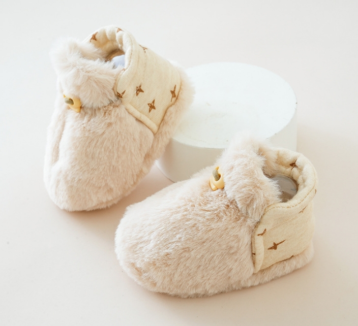 冬新品  韓国風子供服  ベビー靴下  ソックス   赤ちゃん 子供靴下 歩行用  新生児 ブーツ   もふもふ