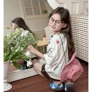 2024 夏新作 韓国風子供服  ベビー服  トップス  Tシャツ  男女兼用  2色