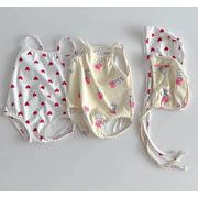 人気新品  韓国風子供服     男女兼用 キッズ服 水着 水泳    2色